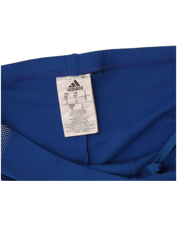 Adidas Short de Bain Graphique Homme Nylon Bleu Moyen