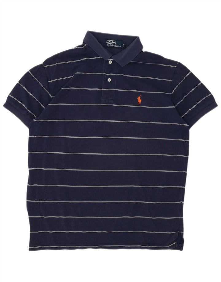 POLO RALPH LAUREN Polo Homme Bleu Marine Moyen Rayé