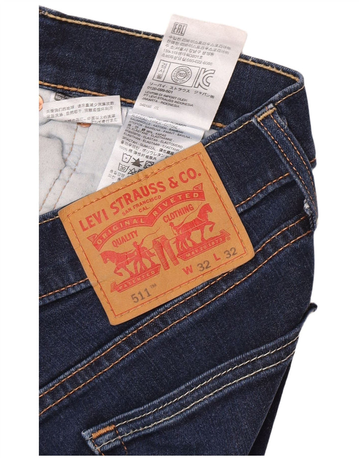 Levi's Jean Slim 511 Femme W32 L29 Bleu Coton