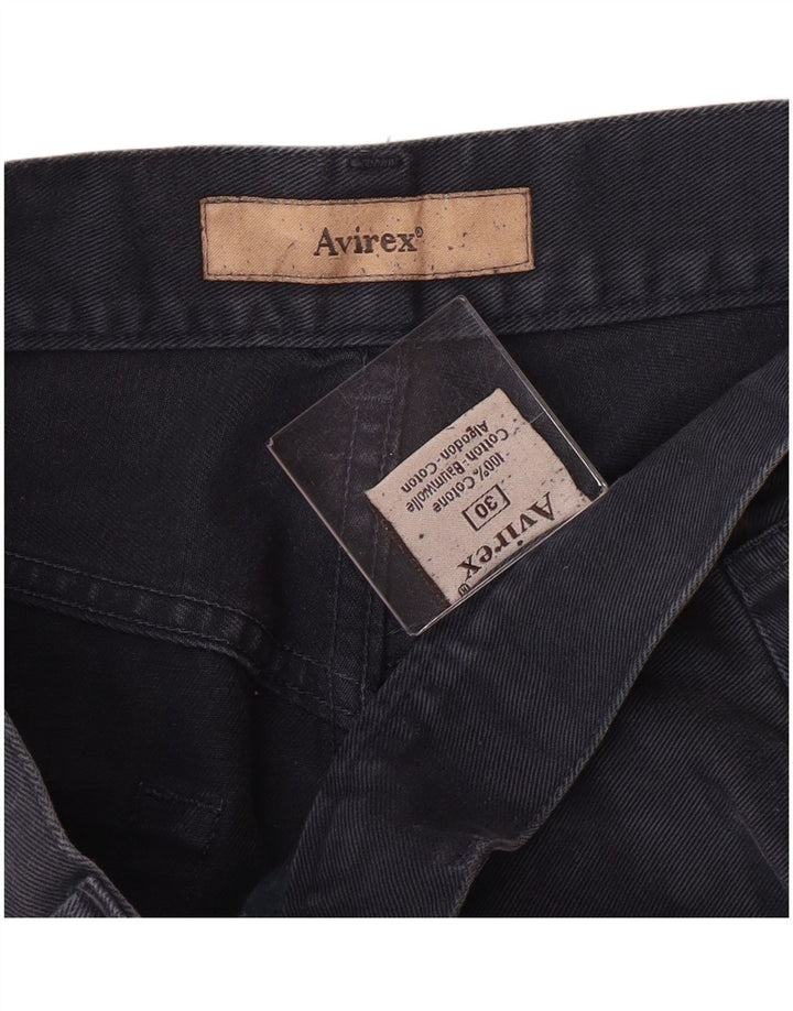 AVIREX Jean droit homme W30 L29 bleu marine coton