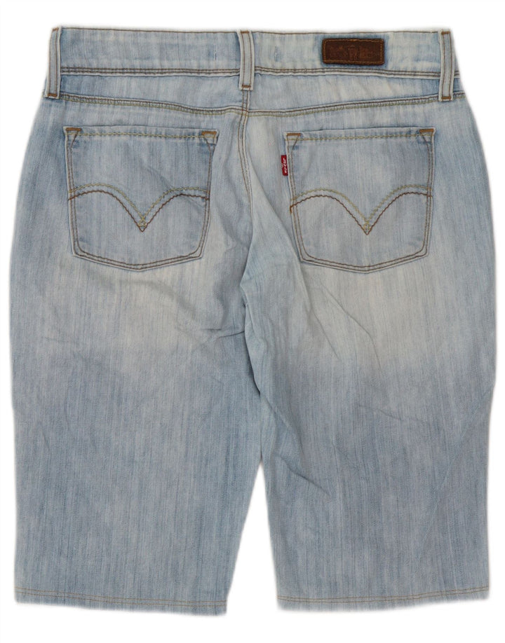 Levi's Short en Jean 571 Slim Fit W31 Femme Bleu Moyen Coton