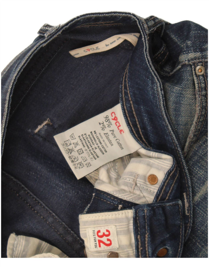 Cycle Jean Skinny Femme W32 L34 Bleu Marine Coton