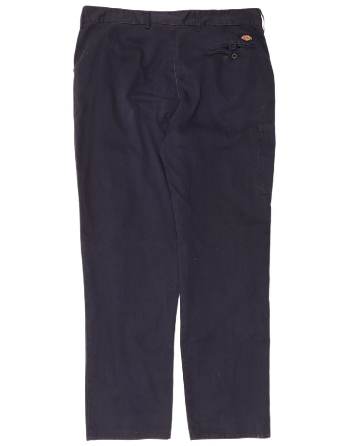 Dickies Pantalon Cargo Droit Redhawk Homme W42 L33 Bleu Marine Polyester