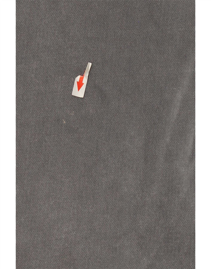 Zara Homme T-Shirt Top Gris Moyen Coton