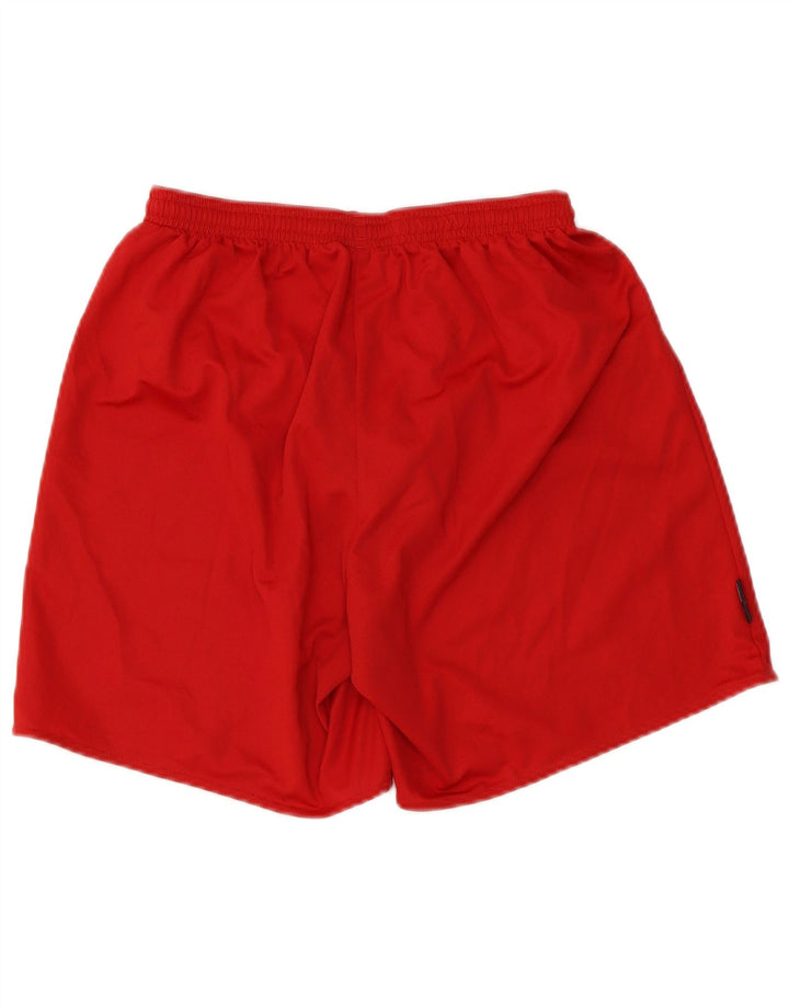 ADIDAS Short de Sport Homme Rouge Moyen Polyester