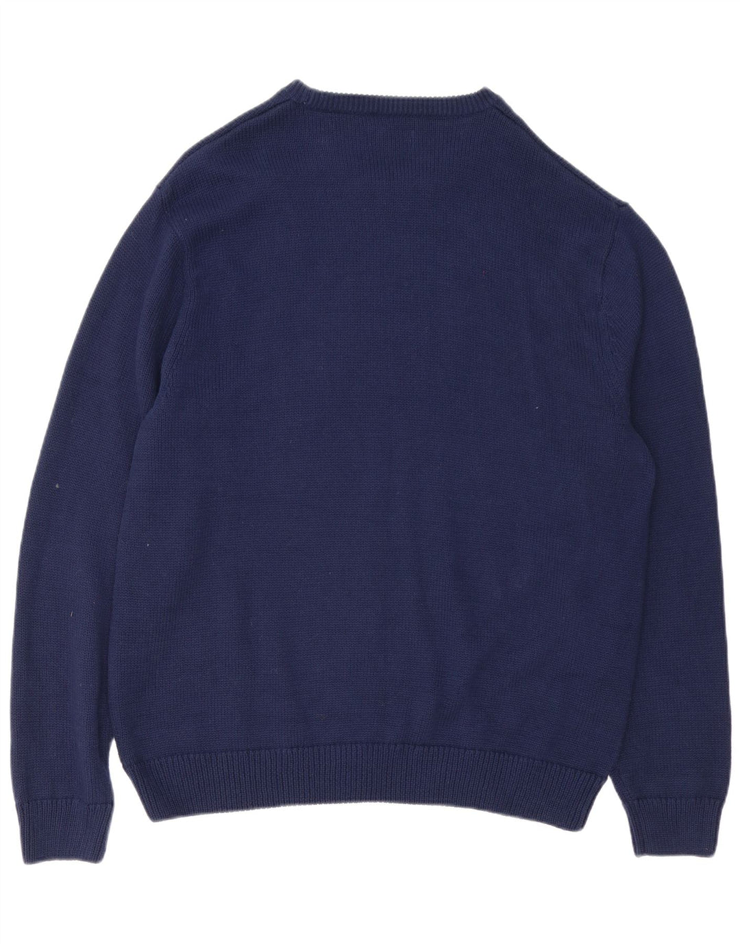 Chaps Pull col rond homme XL bleu marine coton