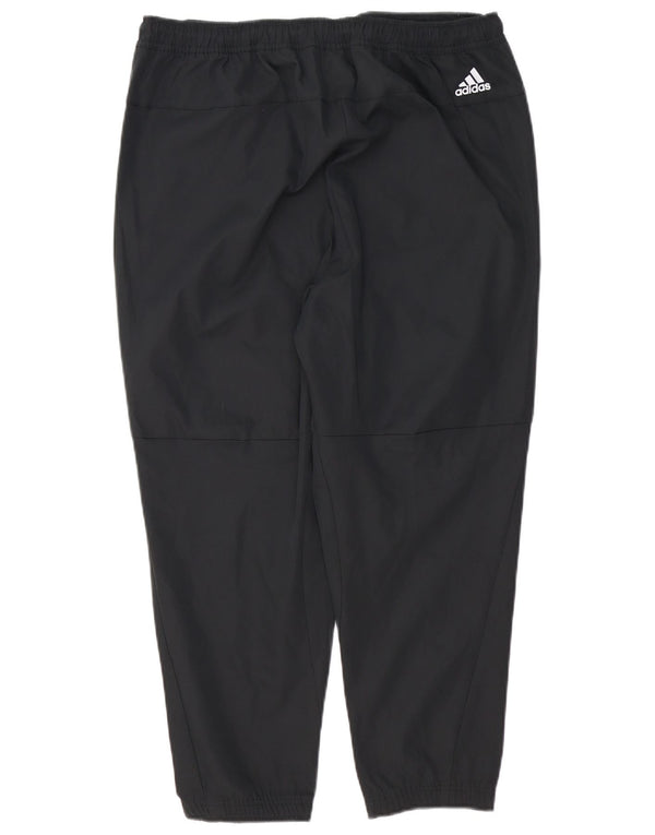 Adidas Pantalon de survêtement court graphique à trois rayures pour homme XL Noir