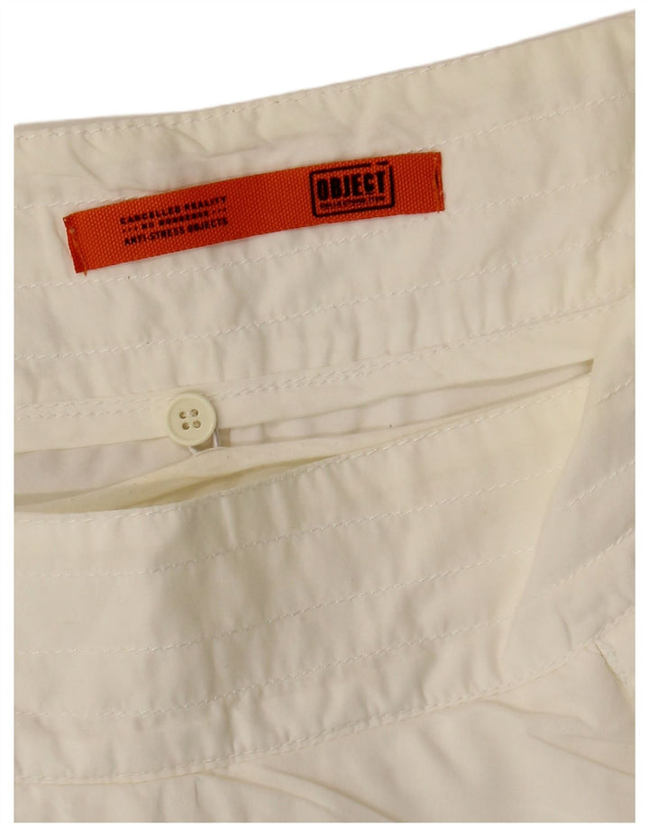 Object Jupe trapèze pour femme W32 Large Blanc