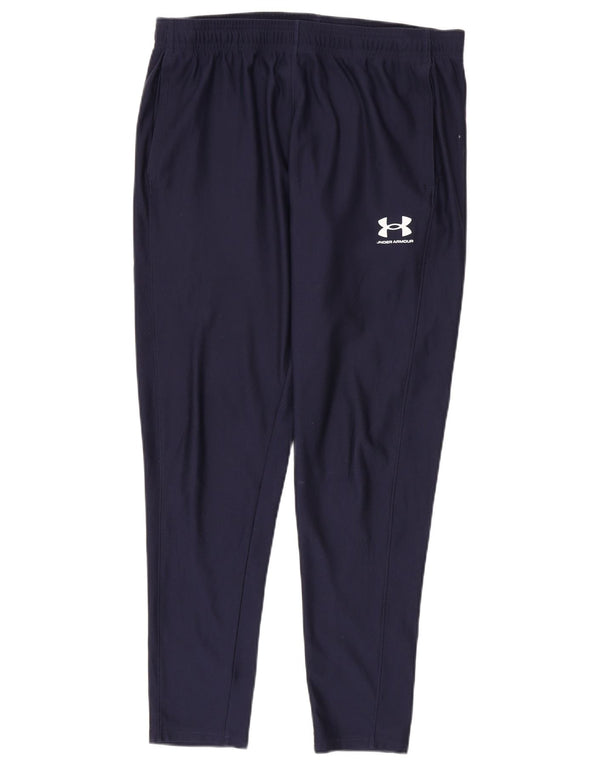 Under Armour Pantalon de Survêtement Homme Large Bleu Marine Polyester