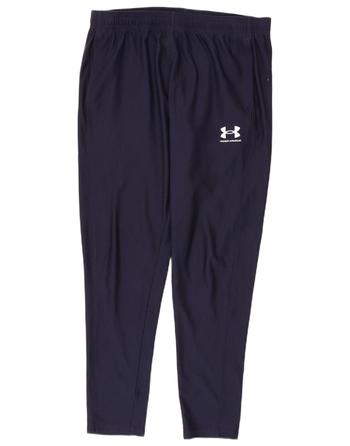 Under Armour Pantalon de Survêtement Homme Large Bleu Marine Polyester
