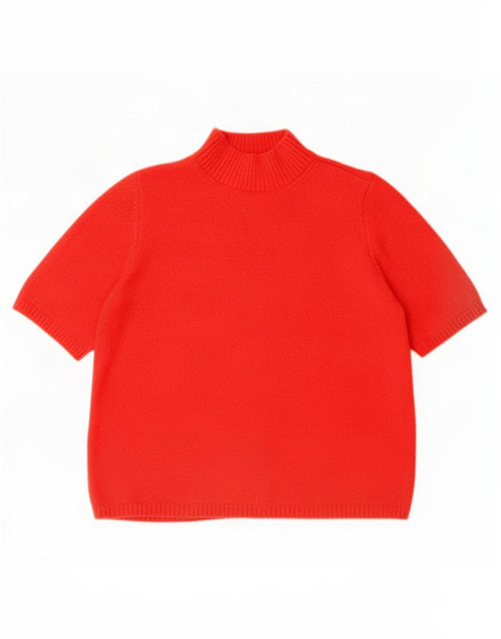 Marks & Spencer Pull col roulé pour femme UK 16 Large Rouge