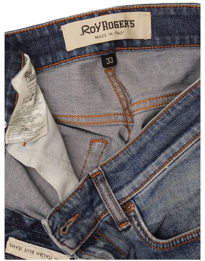 Roy Rogers Jean Slim Femme W33 L33 Bleu Coton