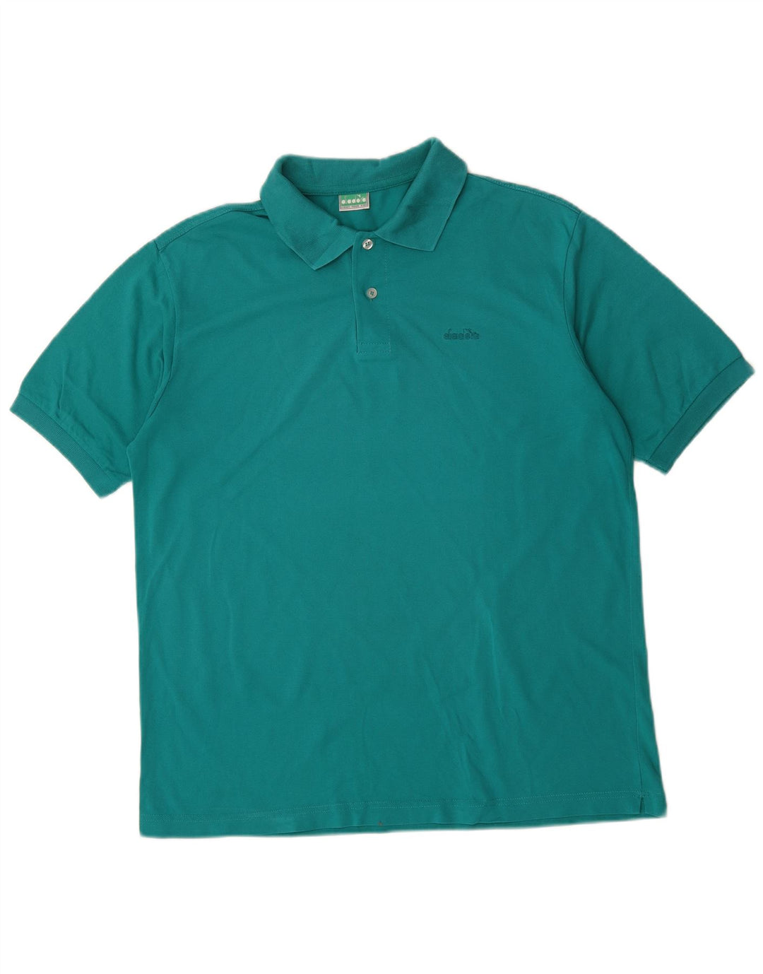 DIADORA Polo Homme XL Vert Coton