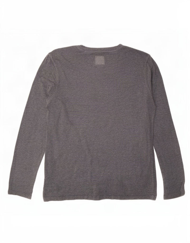 Levi's Top Manches Longues Homme Gris Moyen Coton