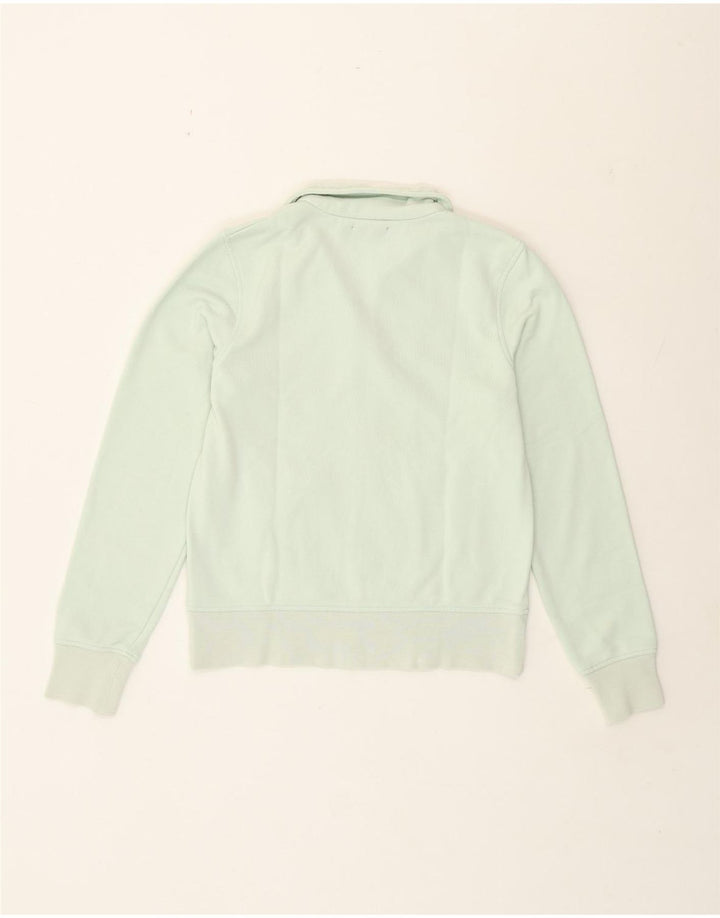 Kappa Veste de survêtement pour femme UK 14 Large Vert Coton