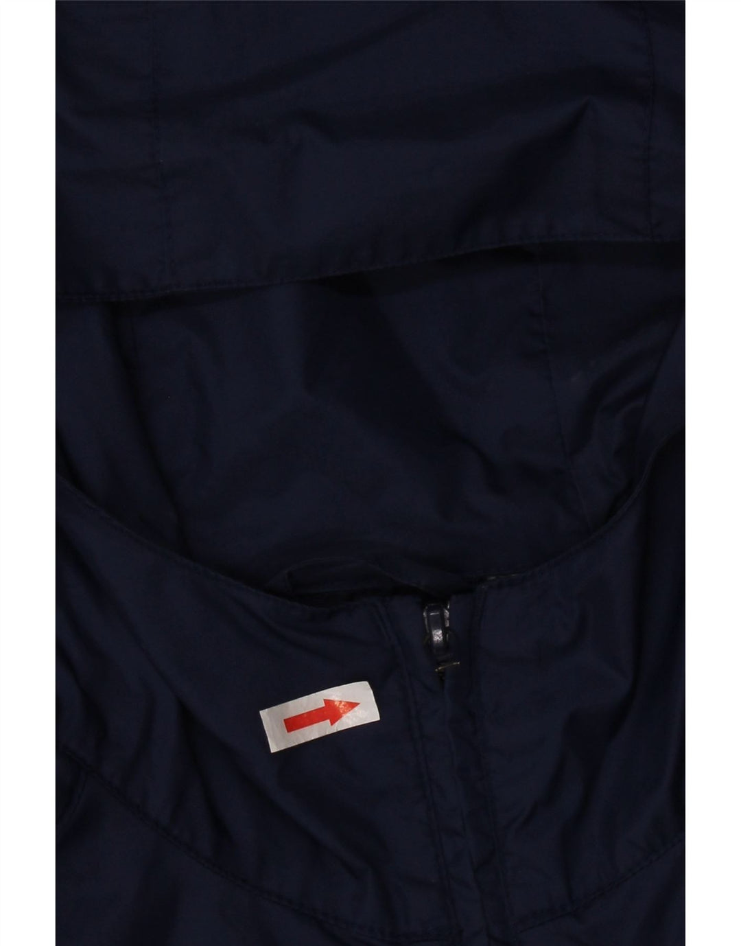 UMBRO Veste de pluie à capuche graphique pour homme UK 36 Small Bleu marine Nylon