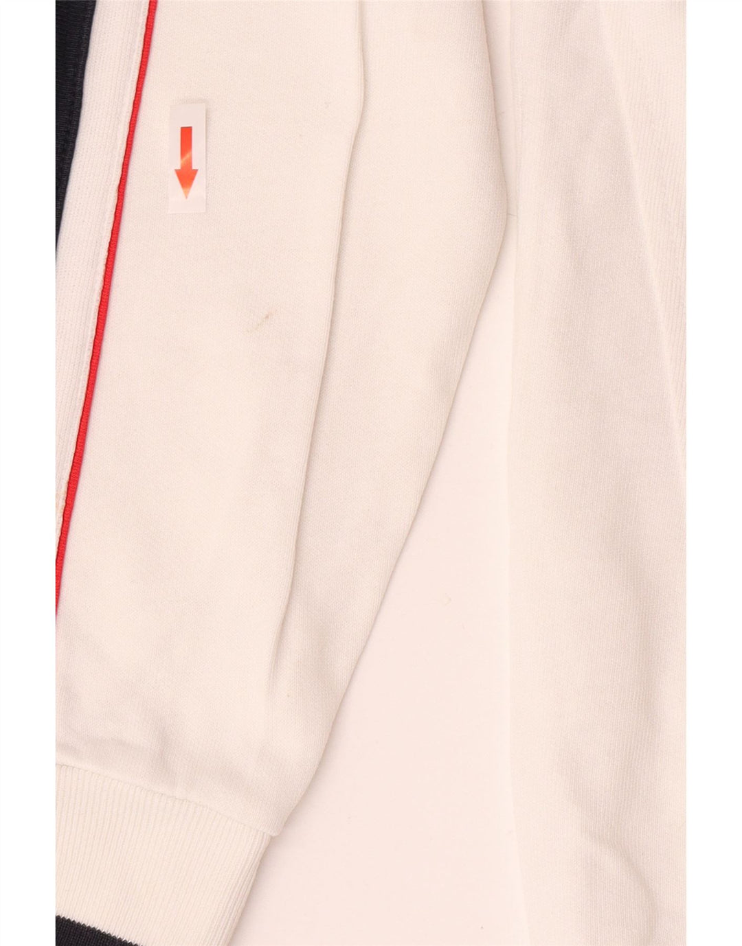 Champion Sweat-Shirt Graphique Homme Blanc Moyen Colorblock