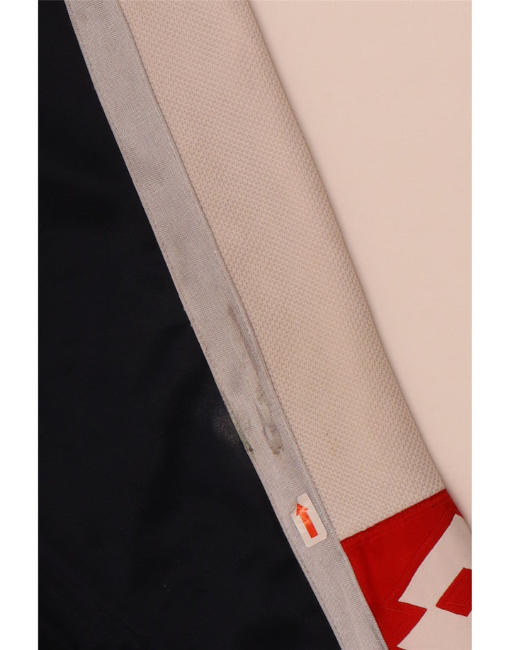 Lotto Pantalon de Survêtement Graphique pour Homme Pantalon de Jogging Petit Bleu Marine Colorblock