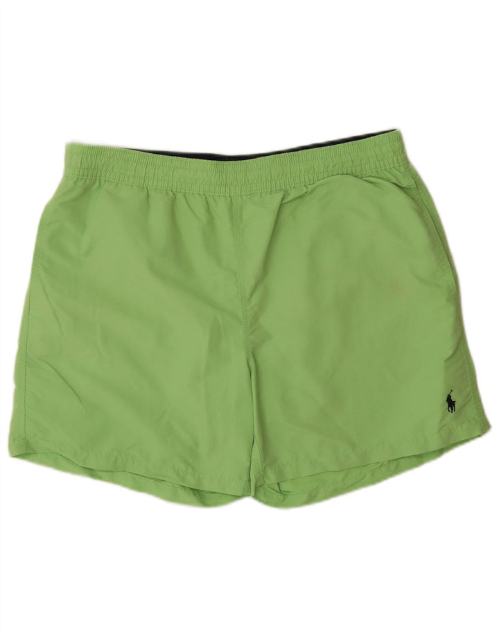 POLO RALPH LAUREN Short de bain homme grand nylon vert