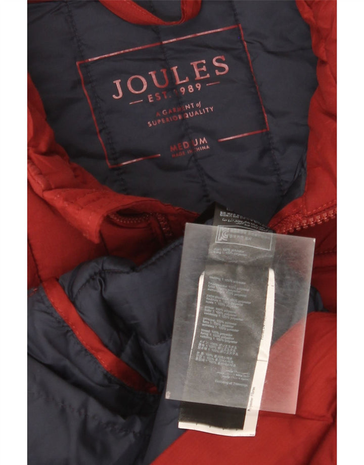 Joules Gilet rembourré pour homme UK 38 Medium Bordeaux Polyester
