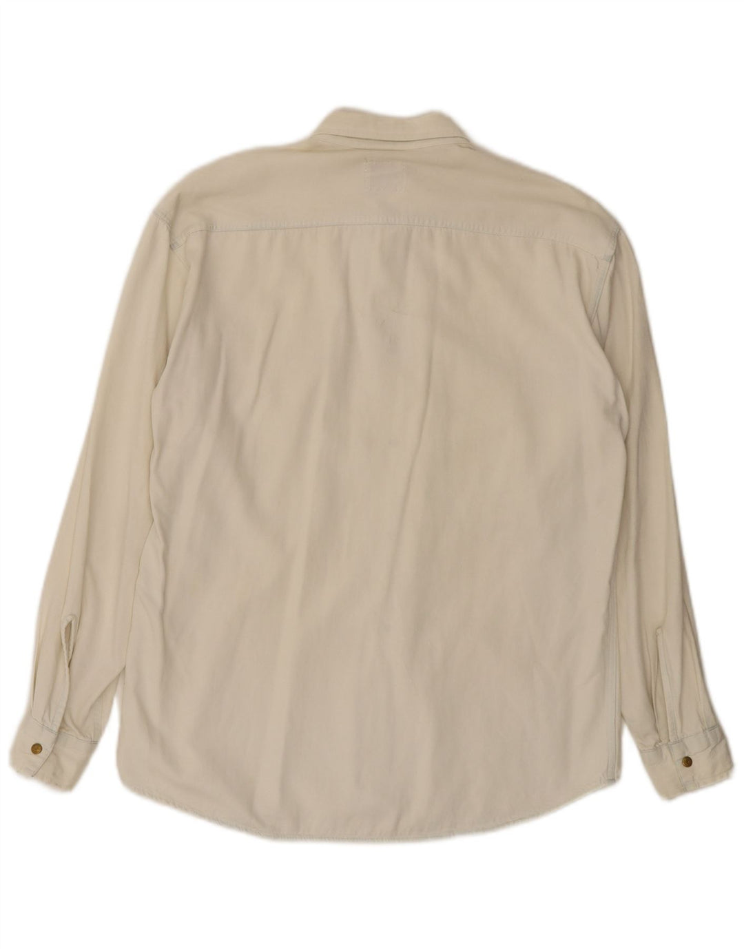 Carrera Chemise En Jean Small Blanc Cassé Homme