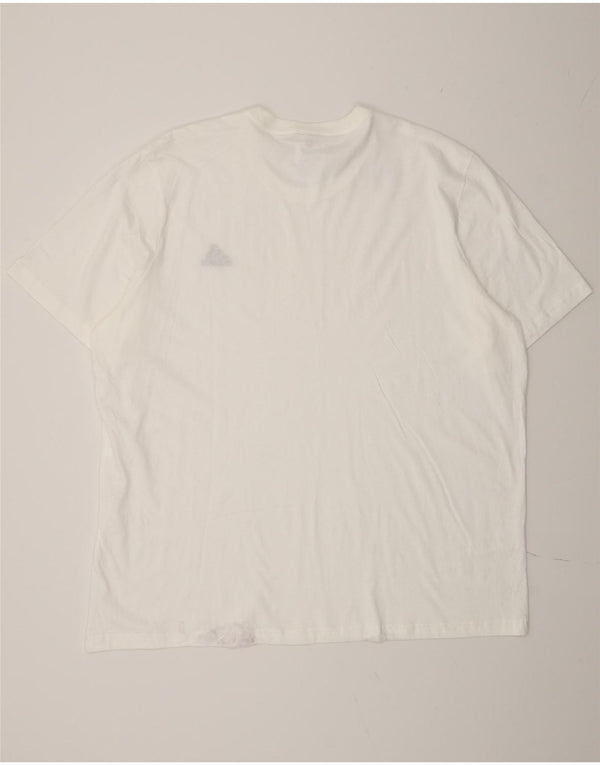 Adidas T-Shirt Homme Top 2XL Coton Blanc