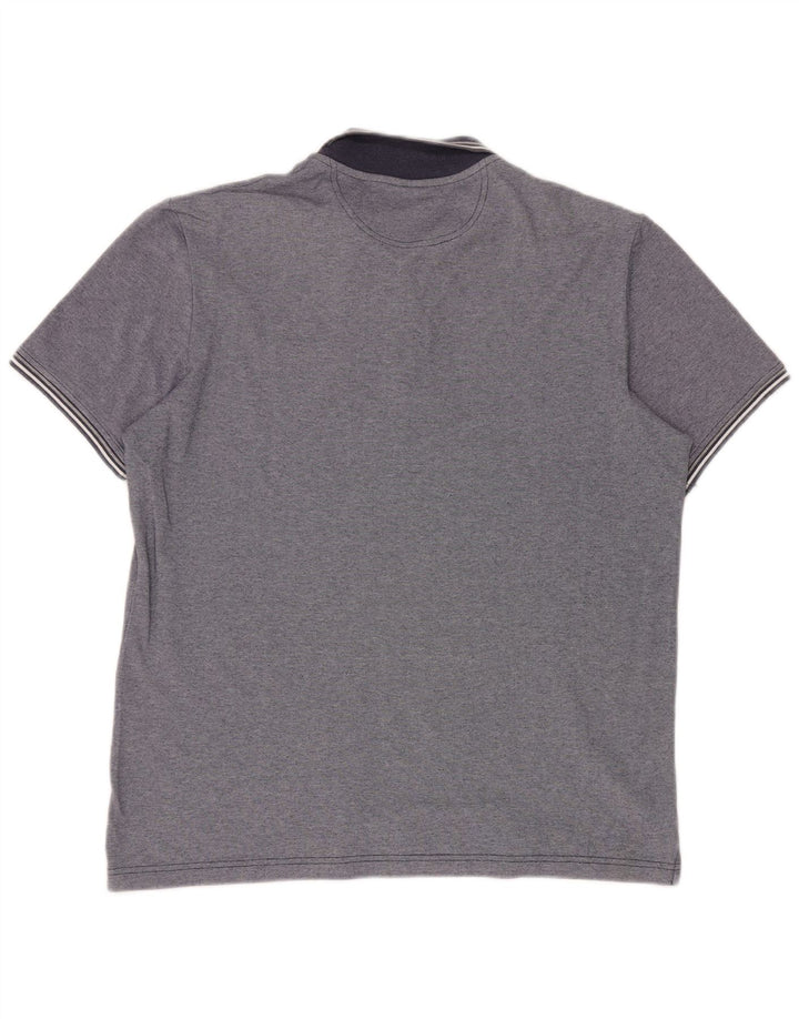 Champion Polo Homme Bleu Marine Moyen Colourblock