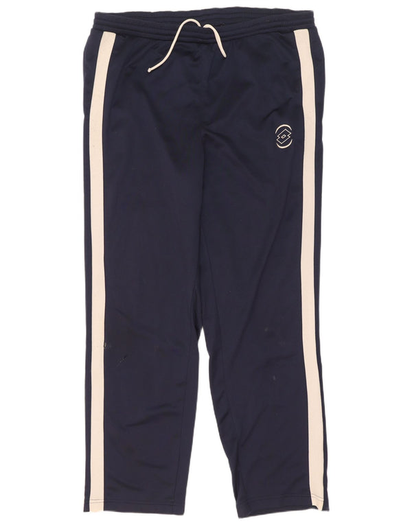 Lotto Pantalon de survêtement pour homme UK 42/44 XL Bleu marine Colorblock Polyester