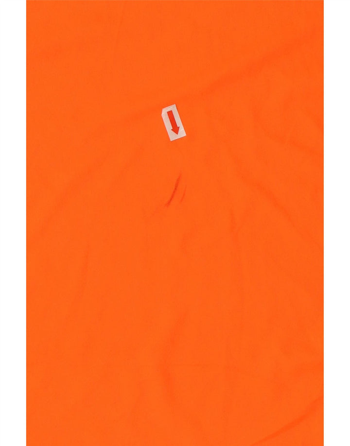 ADIDAS Hommes Climalite T-Shirt Haut Large Orange Polyester