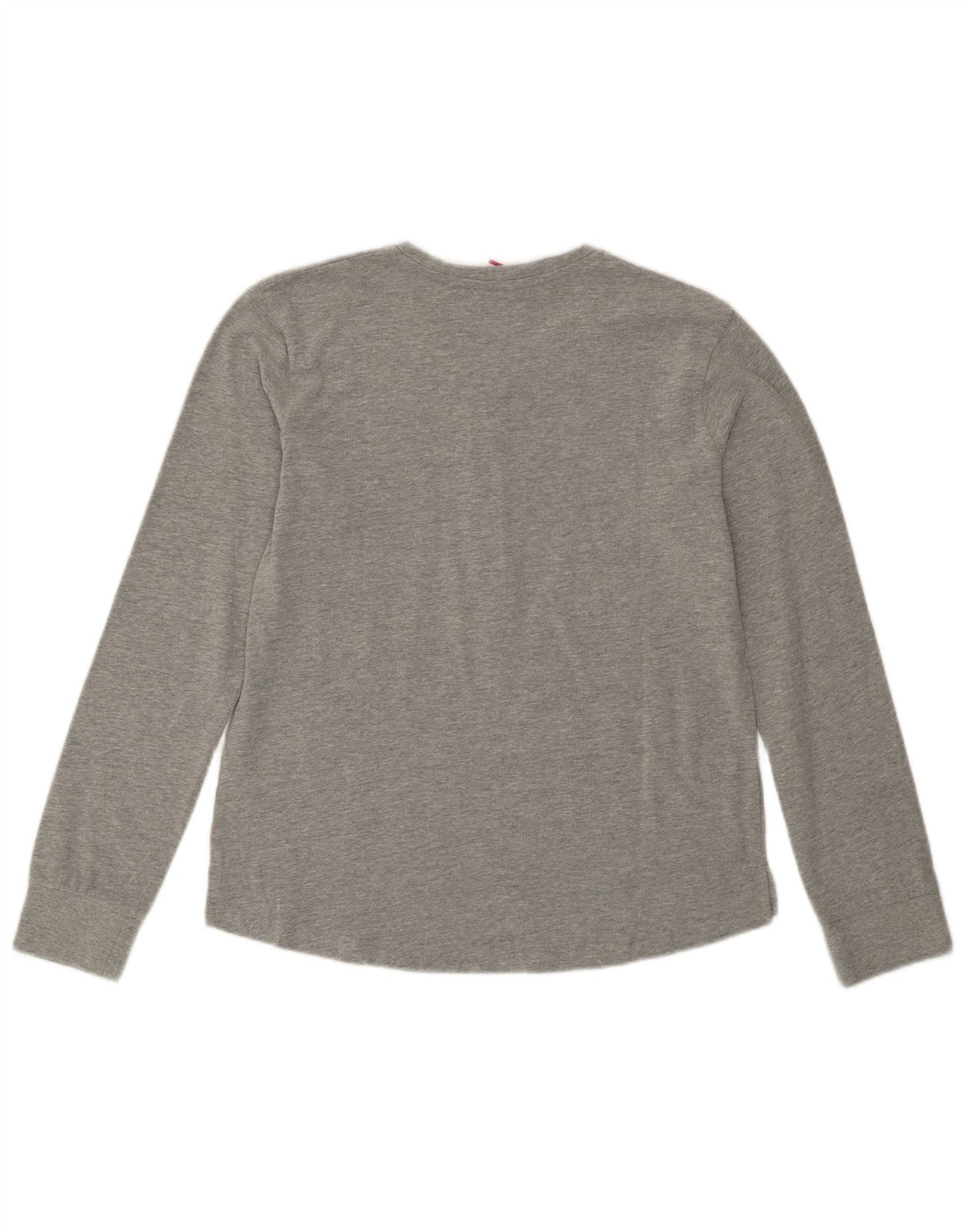 Lotto Haut graphique à manches longues pour femme UK 10 Petit Gris Coton