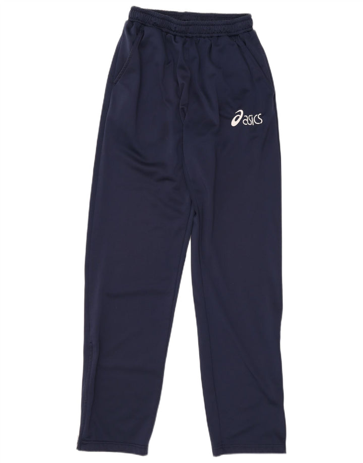 Asics Pantalon De Survêtement Homme Bleu Marine Moyen Polyester