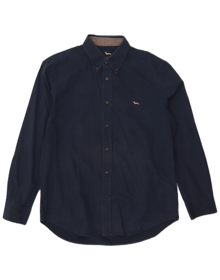 Harmont & Blaine Chemise Regular Fit Homme Bleu Marine XL