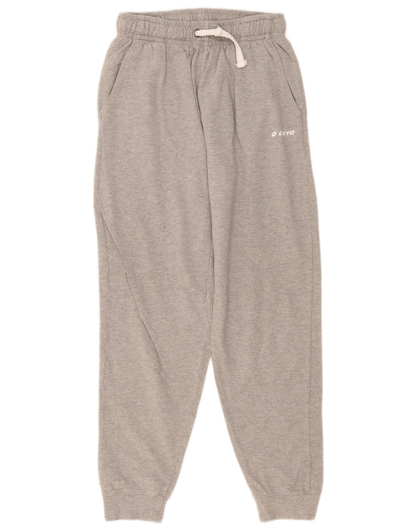 Lotto Pantalon De Survêtement Joggers Gris Moyen Coton Moucheté Homme