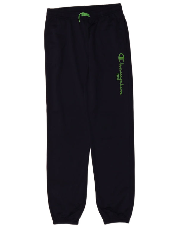 Champion Pantalon de survêtement graphique pour garçon 13-14 ans XL Bleu marine