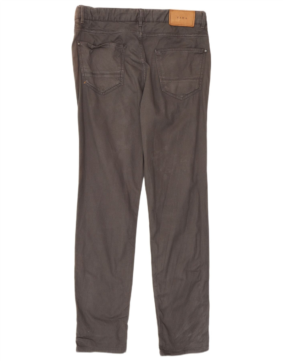 Zara Pantalon décontracté slim pour homme EU 40 Medium W31 L32 Gris