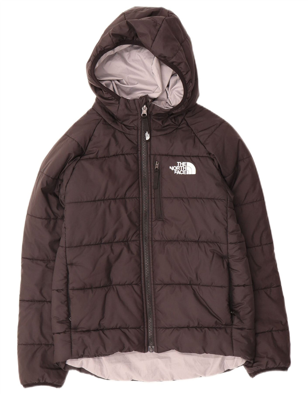 THE NORTH FACE Veste matelassée à capuche pour fille 9-10 ans Noir moyen