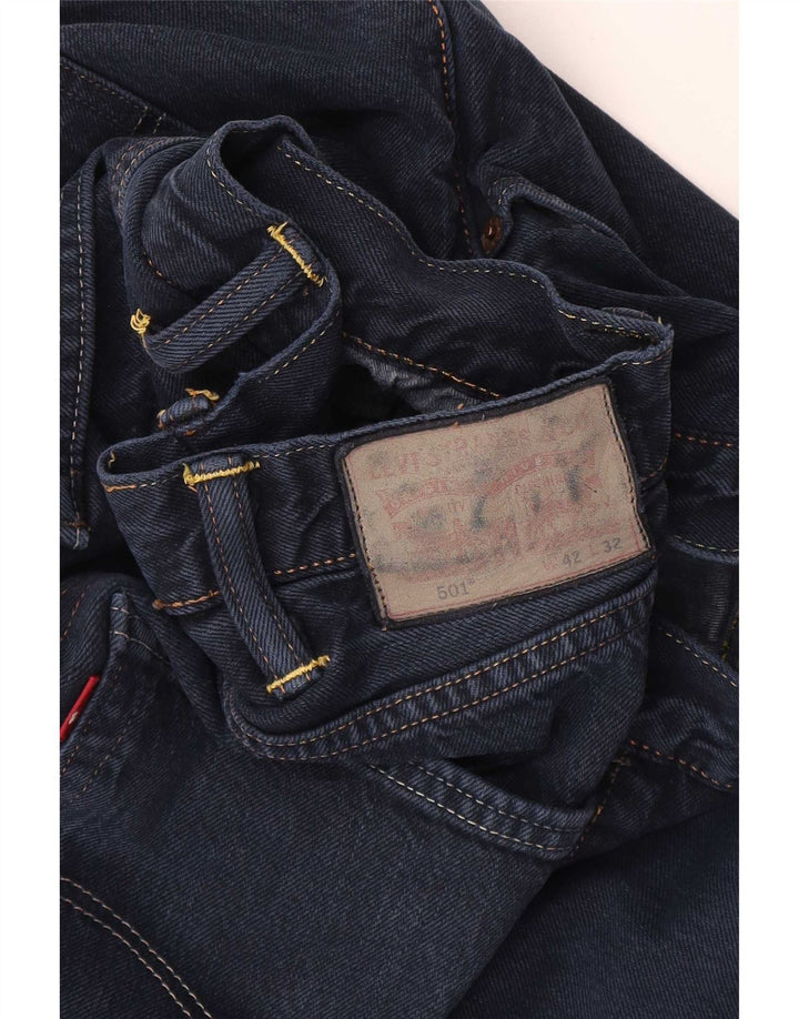 Levi's Jean Droit 501 Homme W42 L32 Bleu Marine
