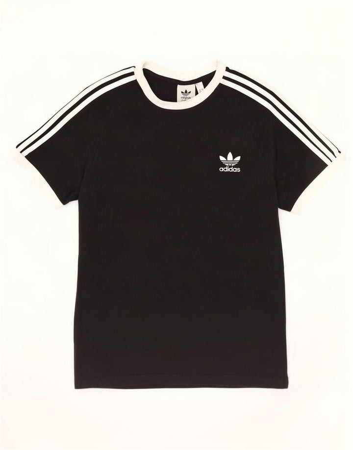 Adidas T-Shirt Homme Haut Noir Moyen Coton