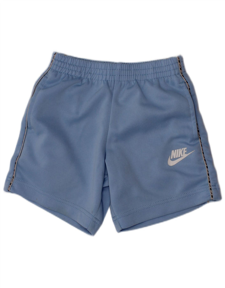 Nike Short de sport garçon 3-4 ans XS Bleu Polyester
