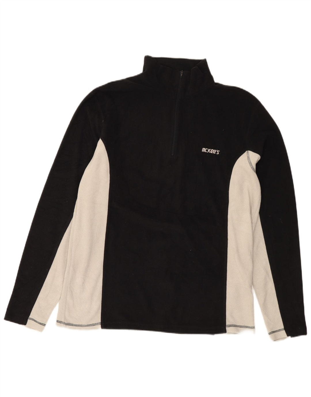 Mc Kees Veste de survêtement pour femme UK 20 2XL Noir Colorblock Polyester