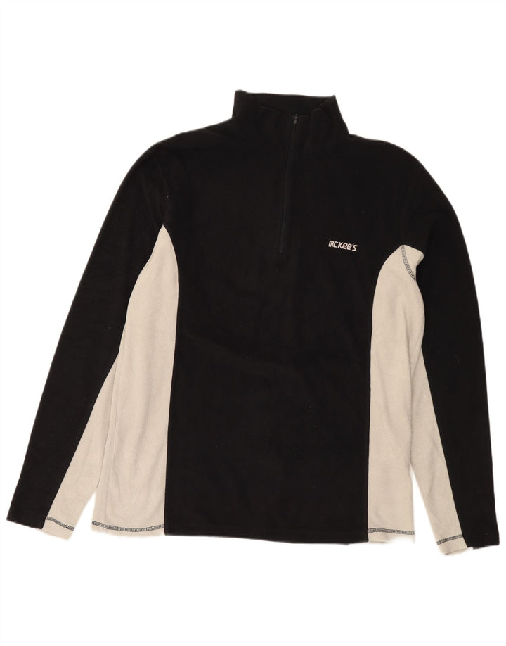 Mc Kees Veste de survêtement pour femme UK 20 2XL Noir Colorblock Polyester