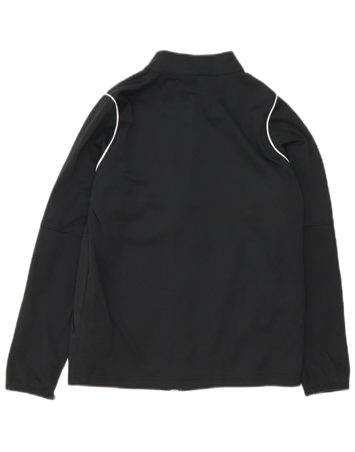 NIKE Veste de survêtement graphique Dri Fit pour garçon 10-11 ans Noir moyen