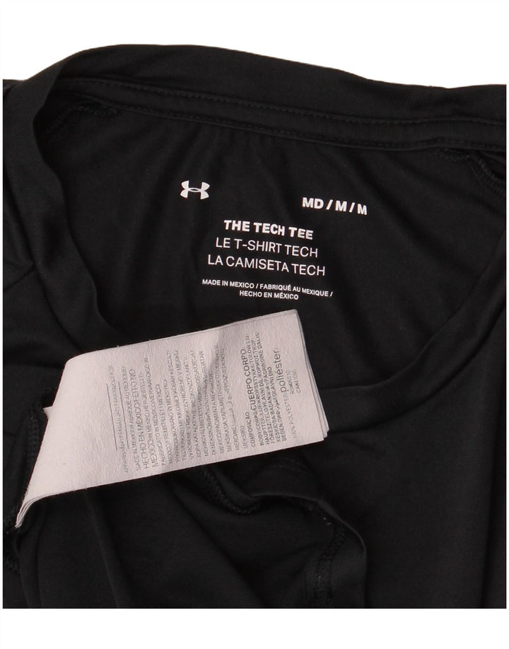 Under Armour T-Shirt Homme Noir Moyen Polyester