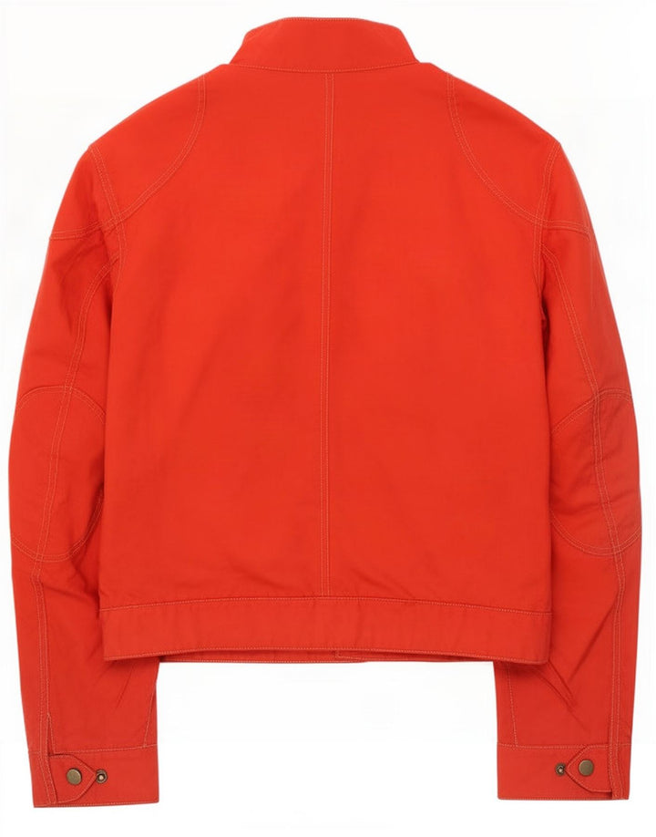 Belstaff Veste de motard pour homme UK 40 Large Rouge Nylon