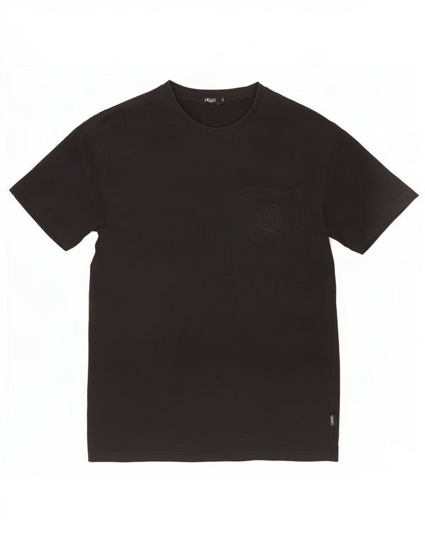 Liu Jo T-Shirt Homme Haut Petit Coton Noir