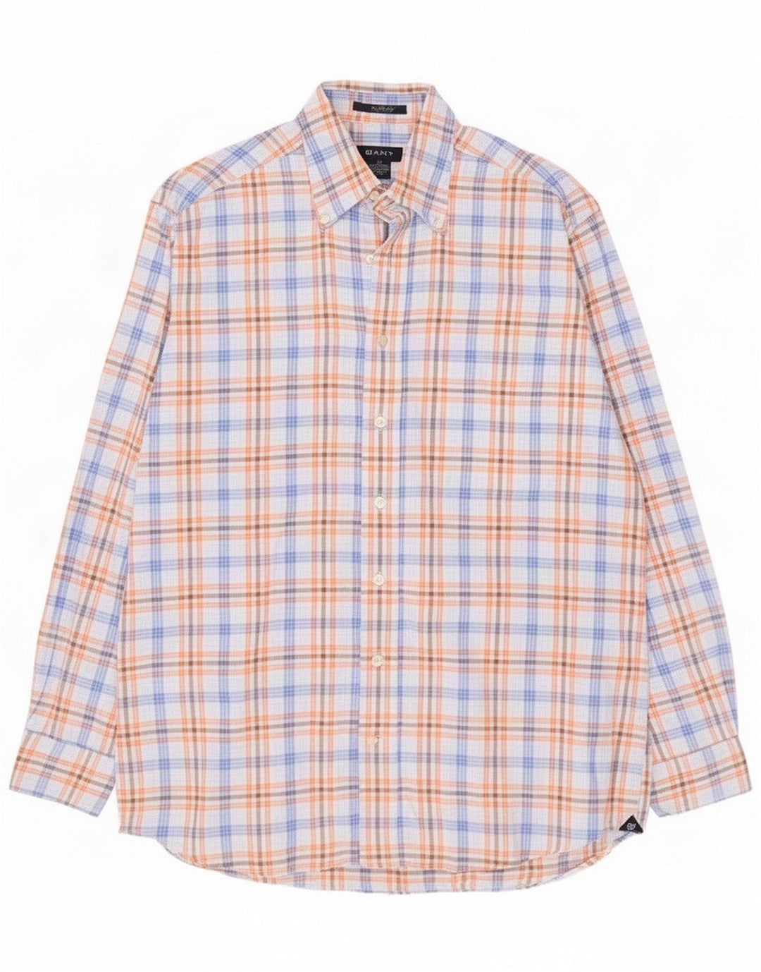 Gant Chemise en flanelle pour homme en coton à carreaux multicolore moyen