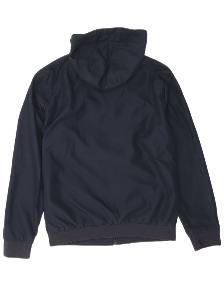 Jack & Jones Veste Bomber À Capuche Homme UK 40 Large Bleu Marine Polyester