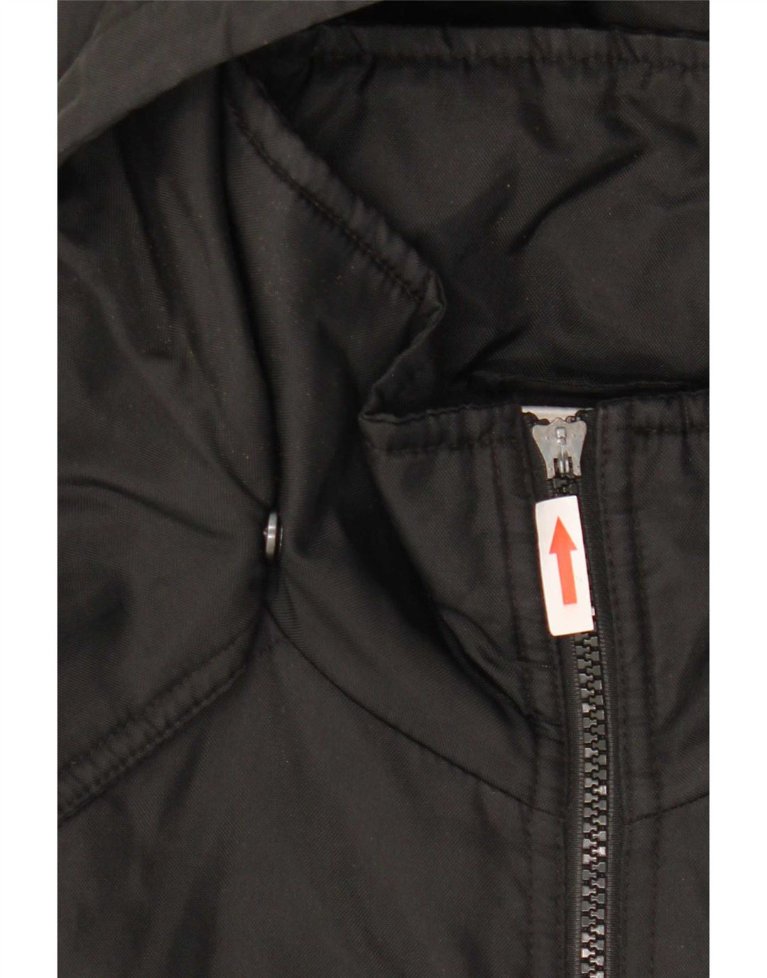 Adidas Veste matelassée à capuche graphique pour hommes UK 38/40 Polyester noir moyen