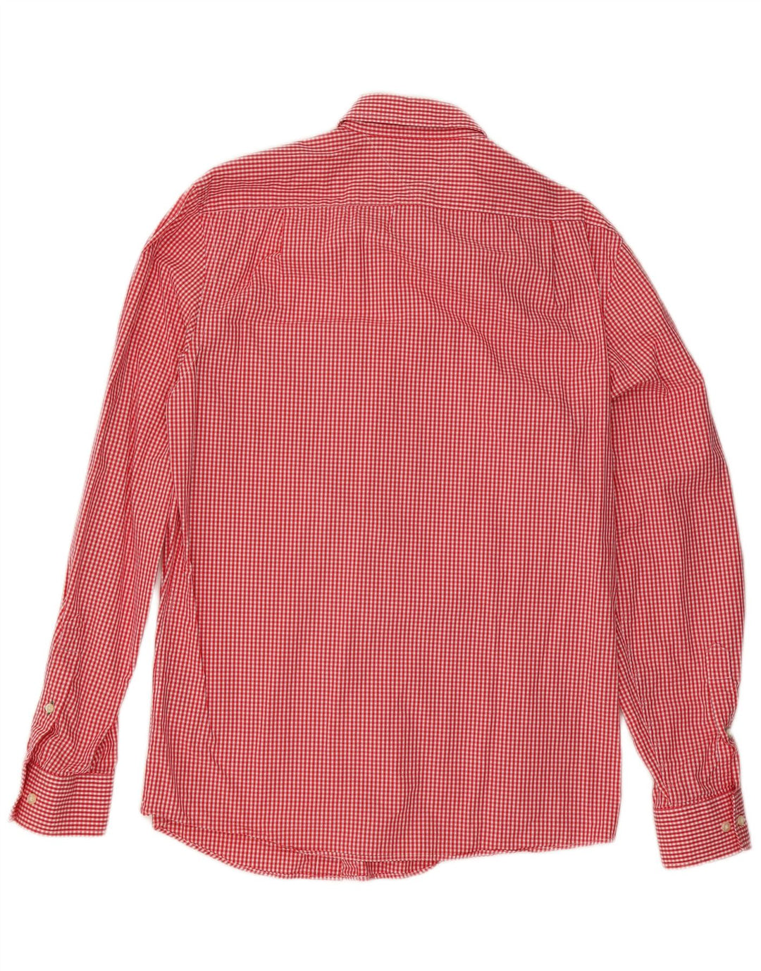 Tommy Hilfiger Chemise slim fit pour homme Taille 15 1/2 Vichy rouge moyen