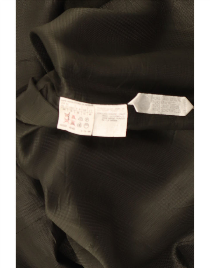Max Mara Manteau surdimensionné à double boutonnage pour femme UK 10 Petit Vert